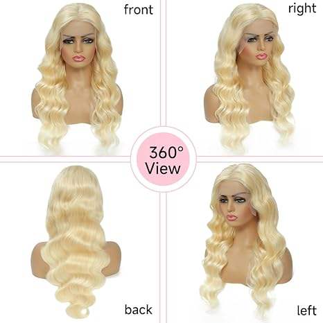 blonde body wave wig