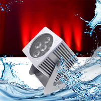 Projecteur LED PAR QSE Lighting 6*18W IP65 étanche à batterie RGBW avec contrôle DMX512 pour fêtes et événements