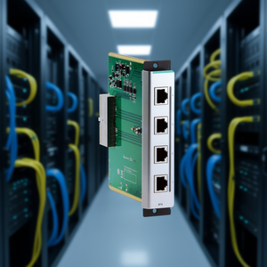 Commutateur Ethernet modulaire Moxa CM-600-4TX, appareil réseau industriel 4 ports - Product Image 3