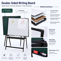 Tableau blanc mobile sur roulettes pour écoles – Équipement essentiel pour la salle de classe