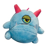 HY7 hewan anak-anak Monster kecil boneka boneka mewah Monster mainan Halloween penjualan panas Mike Wazowski boneka lembut mainan mewah