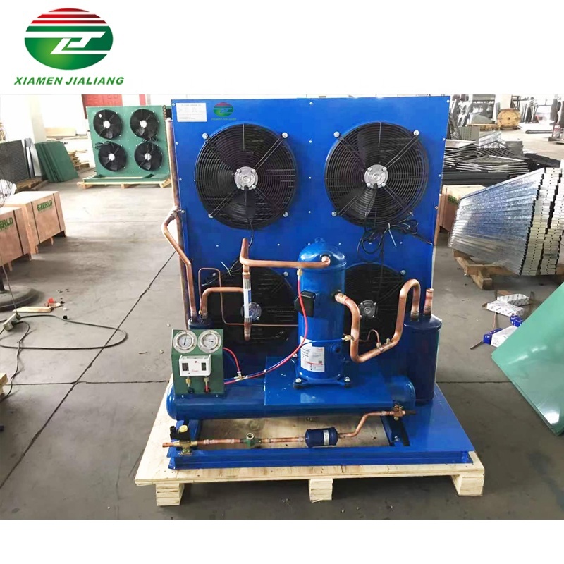 Unité de condensation de réfrigération d'unité de condensation de congélateur de 7hp 5hp compresseur de rouleau