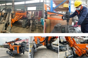 Kaizuan kg Serie KZH4A Goldmine Drill Rig Rock Portable Mining Rock Drill Rig - Product Image 6