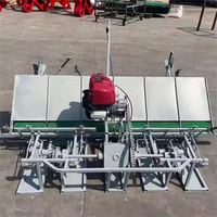 Nouvelle transplanteuse manuelle de riz à essence pour petites exploitations agricoles, 4 ou 6 rangs, à vendre