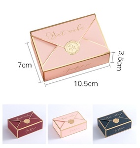 Caja de Embalaje de Chocolate para Fiestas de <span class=keywords><strong>Navidad</strong></span> y Cumpleaños, Sobre de Papel para Dulces de Boda, Caja de Regalo - Product Image 6