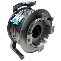 Câble de raccordement en fibre optique monomode LC vers LC, bobine de stockage robuste, 100 m, 200 m, 300 m, équipement de fibre
