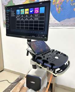 Système d'échographie mobile Mindray Vetus 9 pour l'imagerie médicale, certifié CE Classe II, garantie 1 an - Product Image 2