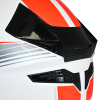 Marchio di alta qualità nuovo materiale ABS ECE R22.05 certificato doppia visiera Flip Up Full Face caschi per motocicli