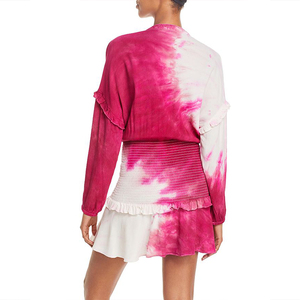 Vestidos Elegantes de Nueva Llegada <span class=keywords><strong>2021</strong></span>, Vestidos Ajustados con Estampado Degradado, Vestido Casual de Manga Larga <span class=keywords><strong>para</strong></span> Mujer - Product Image 4