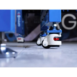 Support de soudage avec roues SteelPlus Trestle GPPH, épaisseur 12mm, trous 16mm dans la grille diagonale - Product Image 4