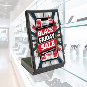 MinewTag peraga Video Poster 10.1 inci Lcd Digital tampilan tanda harga ESL Label rak elektronik untuk promosi - Product Image 1