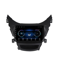 Navigation GPS Android Auto pour Hyundai Elantra 2011 2012 2013, autoradio avec Carplay et commande au volant