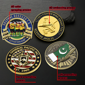 Oem Custom Coins 2d 3d Zinklegering <span class=keywords><strong>Challenge</strong></span> Munt Custom Goud Verzilverd Emaille Souvenir Collectie Custom Metalen Munt - Product Image 2