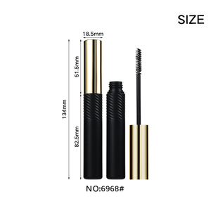 Tubo de Rímel de Plástico Vacío Personalizado de Lujo Popular de Jinze de 11.5 ml con Cepillo de Rímel Curvo - Product Image 5