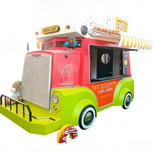 Mini Mobile Food Cart Stainless Steel Hot Dog <b>Trailer</b> Fast Food Cart for Street Vendor - Product Image 1