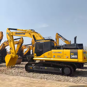 Máquina de construcción popular usada KOMATSU PC360 Excavadora sobre orugas Solución confiable para tareas de movimiento de tierras eficientes y precisas - Product Image 3