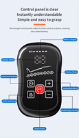 Eveekon - Bottes de massage à compression d'air rechargeables avec 8 modes et 4 niveaux de massage par airbag pour la relaxation musculaire