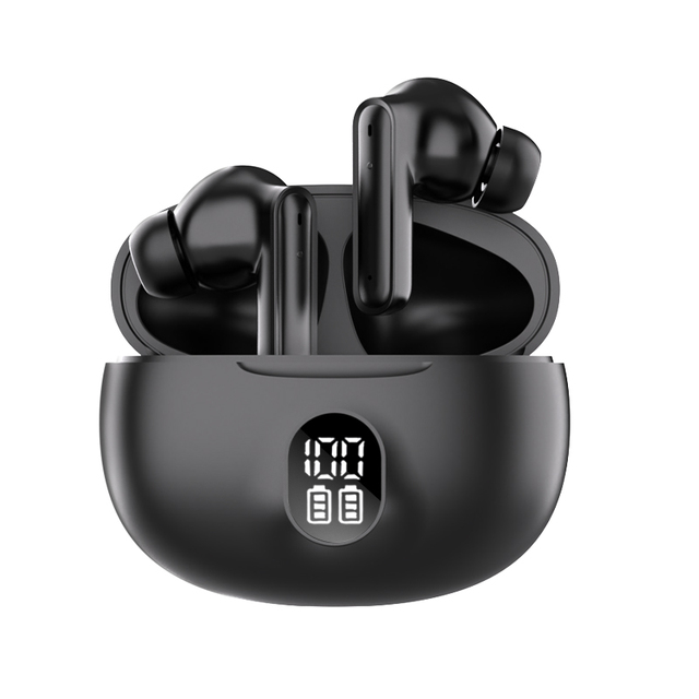 Type-C Fast Charging Wireless Earphones with Long Battery Life for 5.4 IPX-6 Waterproof Hi-Fi Sound Touch Control