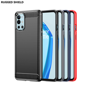 เคสโทรศัพท์ TPU นิ่มสำหรับ oneplus <span class=keywords><strong>9R</strong></span> ฝาหลังลายคาร์บอนไฟเบอร์สำหรับ One Plus <span class=keywords><strong>9r</strong></span> - Product Image 2