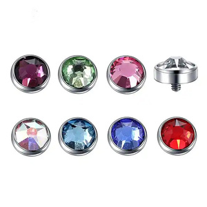 Joyería Gaby, Ancla Microdermal <span class=keywords><strong>de</strong></span> <span class=keywords><strong>Titanio</strong></span> ASTM F136 G23 para <span class=keywords><strong>Piercing</strong></span> Corporal - Product Image 2