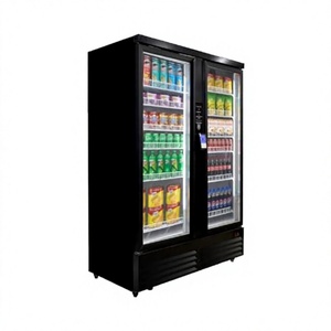 Distributeur automatique réfrigéré intelligent à double porte vitrée, avec vision IA, pour la vente au détail, capacité 600-800 pièces, stock US - Product Image 4