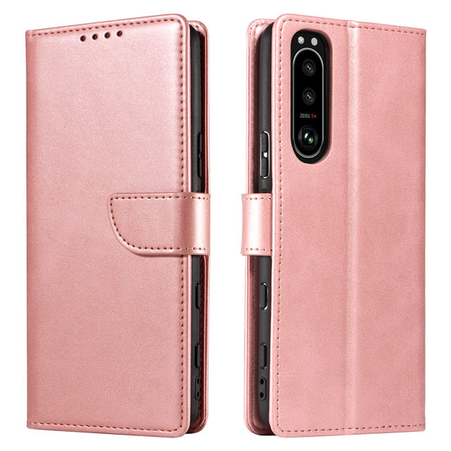 Luxury Flip Leather Wallet Phone Case With Card Slots Matte Soft Phone Case for Samsung Galaxy A20 A30 A50 A70