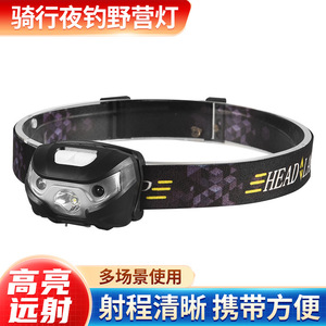 Headlamp LED Headband Mounted Lightweight <b>Sensor</b> Activated Outdoor Camping Hiking Fishing <b>Light</b> - Product Image 4