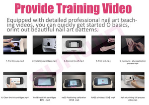 Impresora de Uñas Portátil Profesional Inteligente Eléctrica Sunwin NA03, Manicura en 10 Segundos, Control Inalámbrico por WiFi, Gel para Uñas - Product Image 5