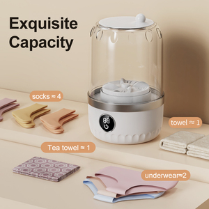 Mini <span class=keywords><strong>Lavadora</strong></span> Portátil Automática Multifuncional Todo en Uno <span class=keywords><strong>de</strong></span> Carga Superior para el Hogar, <span class=keywords><strong>Zapatos</strong></span>, Ropa Interior y Exteriores - Product Image 5