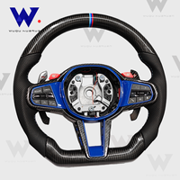 Volant de direction en fibre de carbone pour BMW série G M3 G80 M4 G82 M5 F90 M8 X3m X4m X5m X6m G3x G1x F10 F30 F31personnalisation Sport M6