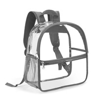 Sac en PVC 2 en 1, vente en gros, sacs de Noël en PVC et PU, sacs compacts privés, avec une poche avant, sac de toilette de voyage en PVC