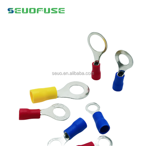 RV5.5-<span class=keywords><strong>3</strong></span>.5 AWG6 4-6mm tembaga kuningan PVC kabel terisolasi Lug M3 cincin bulat konektor Terminal sekop - Product Image 6