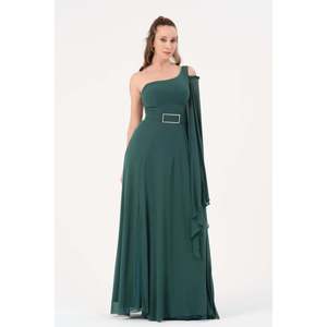 DANS Women's <b>Emerald</b> Green Solid Color Casual Tunic <b>Dress</b> with Regular Fit, Comfortable Fabric, and Modern Style for Everyday - Product Image 4