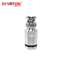 Connecteurs coaxiaux RF mâles BNC 50 Ohms en laiton pour câbles LMR300 5D-FB RG6, en stock, fournis directement par l'usine