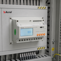 Compteur d'énergie multifonction triphasé Acrel DTSD1352 sur rail DIN, mesure des harmoniques, compteur Kwh, RS485 Modbus RTU