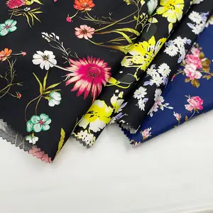 Professional services top fashion digitally screen black natural fibres base printing cotton african print Fabric