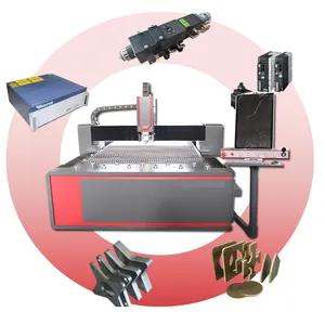 Diskon besar pemotong Laser serat lembaran logam 1390 1313 1325 pemotong Laser serat Cnc untuk harga baja tahan karat