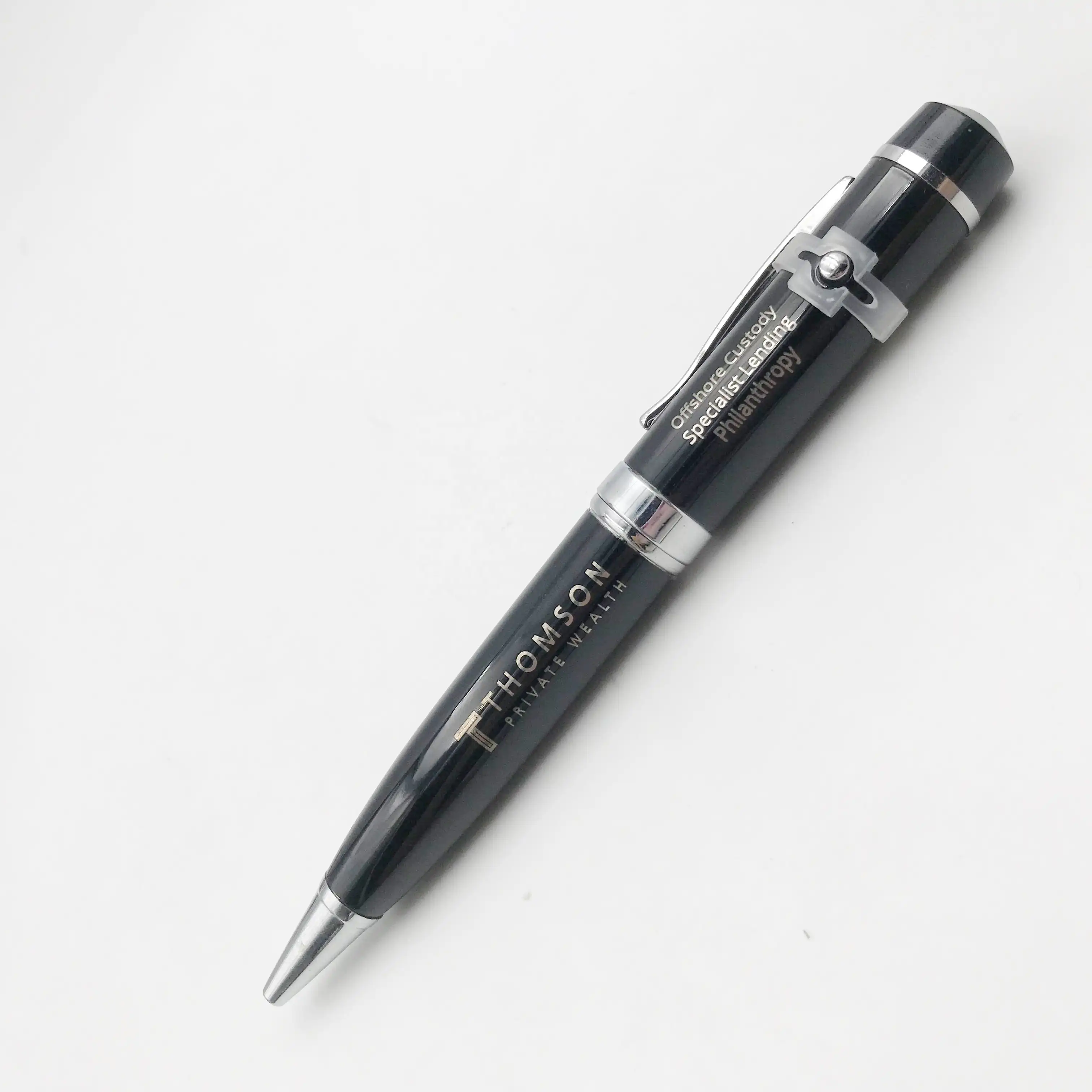 चीन में किए गए लेजर बिंदु कलम के लिए प्रशिक्षण काले चांदी के रंग में 3 एक कलम यूएसबी फ्लैश ड्राइव पेन ड्राइव 8gb 16gb