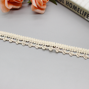 Bordatura in Pizzo all'Uncinetto Beige in Poliestere/Cotone per Abiti <span class=keywords><strong>da</strong></span> Bambola e Tessili per la Casa Fai-<span class=keywords><strong>da</strong></span>-Te - Product Image 4