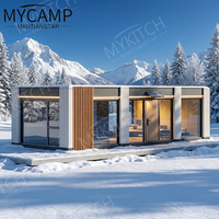 Maison Capsule Modulaire de Haute Qualité, Cabine Préfabriquée Mobile Directement de l'Usine pour Glamping, Complexes Hôteliers et Gîtes