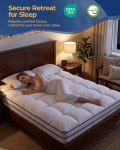 Protector de Colchón Refrigerante con Funda Extraíble, Extra Grueso, de 8 a 21 Pulgadas, con Bolsillos Profundos Elásticos - Product Image 6