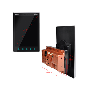 9.5 inch màn hình cảm ứng phổ Android GPS đa phương tiện thông minh đài phát thanh xe Bảng điều khiển âm thanh video âm nhạc DVD Player Car Stereo - Product Image 4