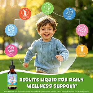 ArtoaLabs Compléments Liquides Oraux Détoxifiants au Zéolite Sans Sucre et Végétaliens Gouttes Détox au Zéolite pour Enfants Énergie Concentration Soutien Immunitaire - Product Image 4