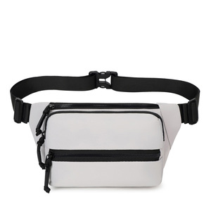 Bolsa de Poliéster con Logotipo de Marca Personalizado, Ligera, Delgada, en Forma de Caja, Material Oxford, Impermeable, con Bolsillo con Cremallera, para Viaje, Riñonera - Product Image 6
