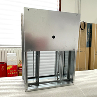 Grille d'aération carrée en acier inoxydable de haute qualité à pression positive pour escalier, essentielle pour la sécurité, la ventilation CVC et les gymnases