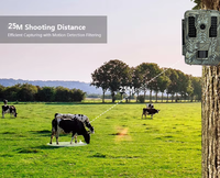 Nouvelle Caméra de Chasse 4K avec Connexion Wi-Fi et Application, Grand Angle, Étanche IP67, Détection de Mouvement pour la Faune