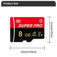 Tarjeta de Memoria de Alta Velocidad, Tarjeta TF C10 U1 U3 de 8GB 16GB 32GB 64GB 128GB, Lector de Tarjetas Incluido