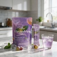Aeglwell Poudre d'électrolytes aux raisins blancs sans sucre, mélange pour boisson hydratante, supplément de récupération après l'entraînement, OEM ODM