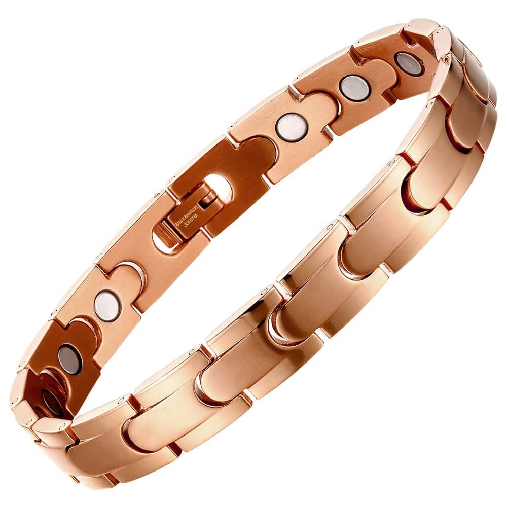 Biomagnetic Jewelry Titanium Magnetic Bracelet with Neodymium - Main Image