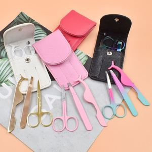 Wholesale <b>Makeup</b> <b>Tools</b> Stainless Steel Beauty Scissors, Costom Eyebrow Trimmer Cutting Eyelash Scissor Private Label Tweezers - Product Image 1